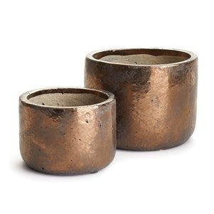 PEYTON CYLINDER POTS LARGE SET OF 2